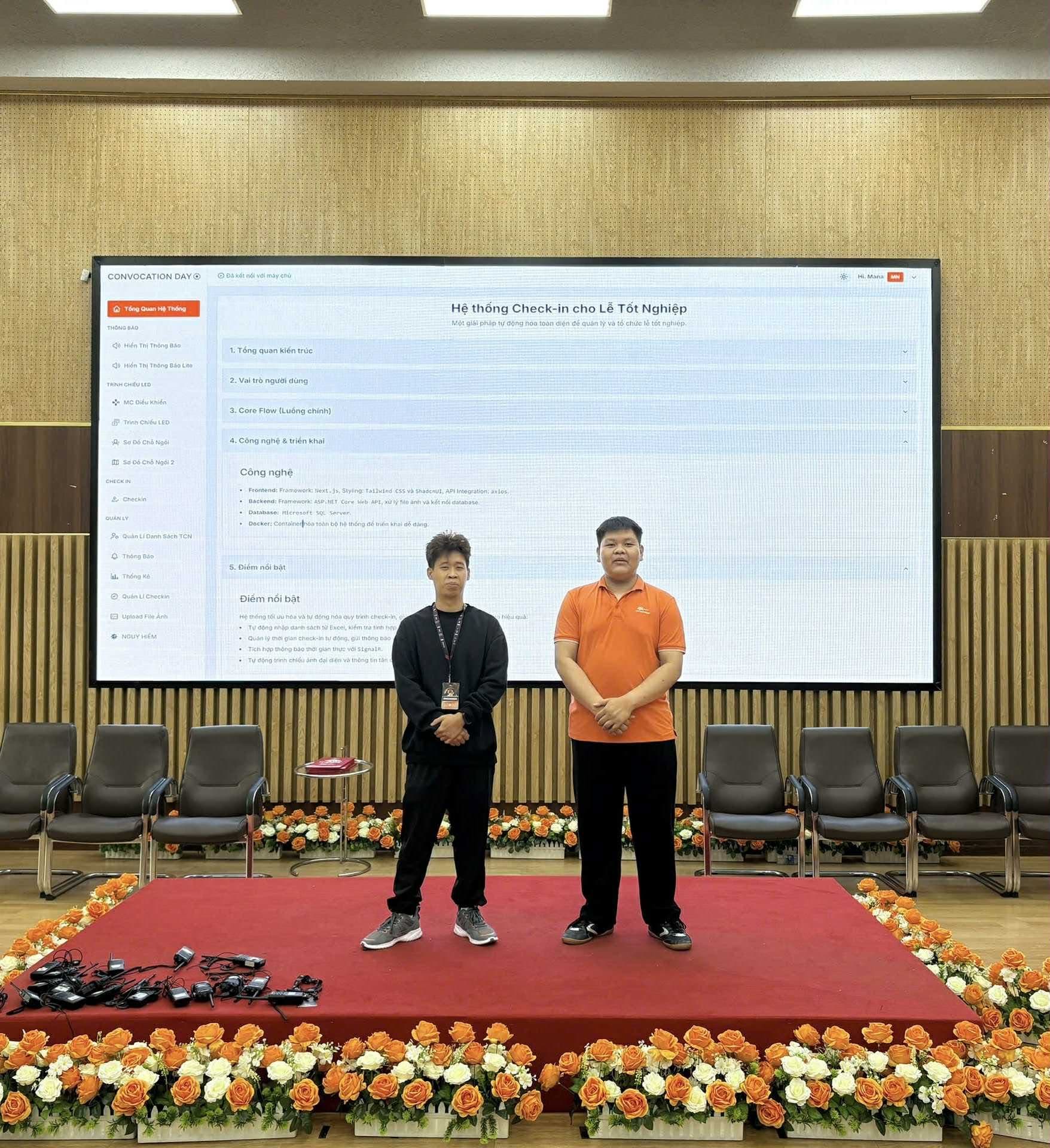 Convocation Checkin Web